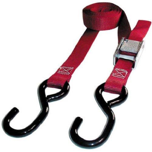  [AUSTRALIA] - Keeper 05715 6' x 1" Cam Buckle Motorcycle Tie-Down, 2 Pack