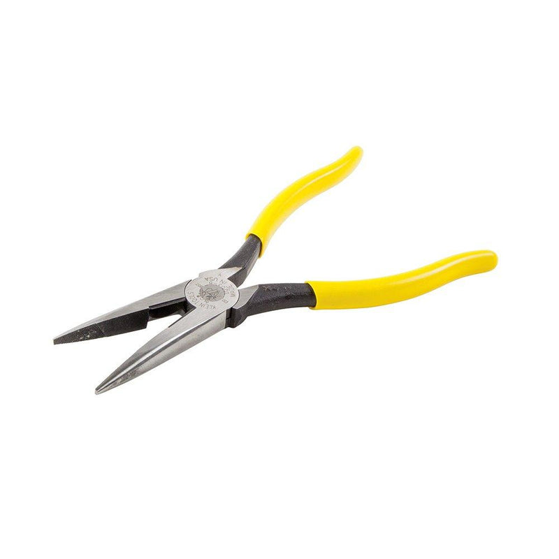  [AUSTRALIA] - Linemans Pliers, Needle Nose Side Cutters, 8-Inch Alligator Pliers with Extended Handle Klein Tools D203-8 Side Cutting