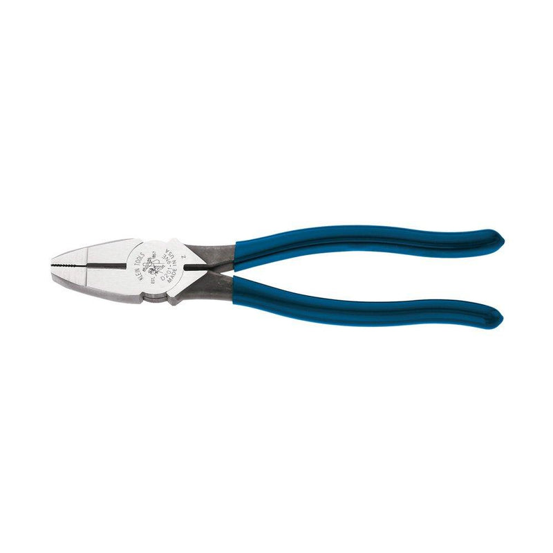 Klein Tools D201-8NE Lineman's New England Nose Pliers with Streamlined Design, Knurled Jaws and Handle Tempering, 7-Inch 8-Inch - LeoForward Australia