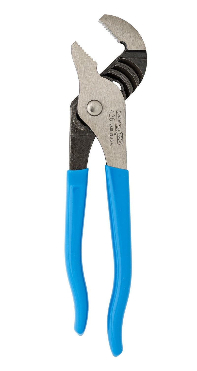  [AUSTRALIA] - Channellock 426 6.5-Inch Straight Jaw Tongue and Groove Pliers | Groove Joint Plier with Comfort Grips | 0.87-Inch Jaw Capacity | Laser Heat-Treated 90° Teeth| Forged High Carbon Steel | Made in USA