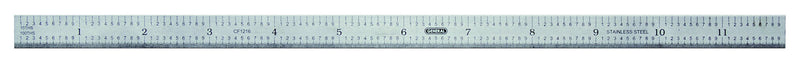  [AUSTRALIA] - General Tools 1216 12-Inch Flex Stainless Steel Rule 12 inch Flexible Stainless Steel Ruler