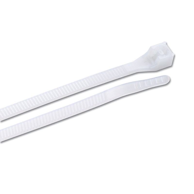  [AUSTRALIA] - Gardner Bender 46-310 DoubleLock Cable Tie, 11 inch, 75 lb, Electrical Wire and Cord Management, Nylon Zip Tie, 100 Pk, Natural White