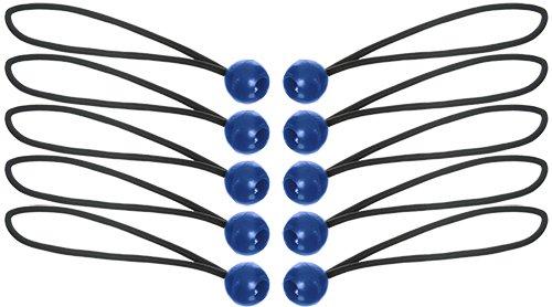  [AUSTRALIA] - Keeper 06344 12" Bungee Cord with Bungee Balls, 10 Pack