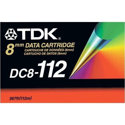  [AUSTRALIA] - TDK 2.5/5.0GB 8MM 112M Cart 367Ft for Helical Scan Drives