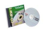 [AUSTRALIA] - Verbatim CD-RW Datalife+ 80min 4X Branded with Jewel (1-Pack)