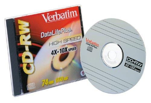 5-Pack CD-RW Media 4x-10x High Speed Datalife Plus - LeoForward Australia