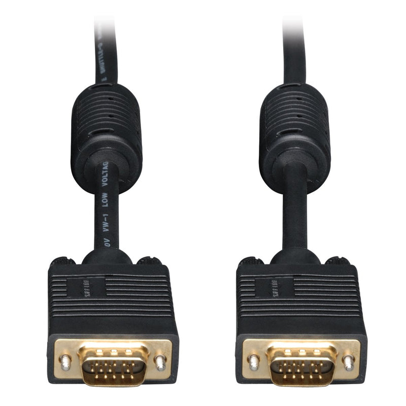  [AUSTRALIA] - Tripp Lite VGA Coax Monitor Cable, High Resolution cable with RGB coax (HD15 M/M) 6-ft.(P502-006) 6-feet