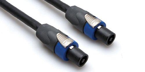 Hosa SKT Pro 14 Gauge Speaker Cables REAN speakOn - (20 Feet) (Black) 20 Feet - LeoForward Australia