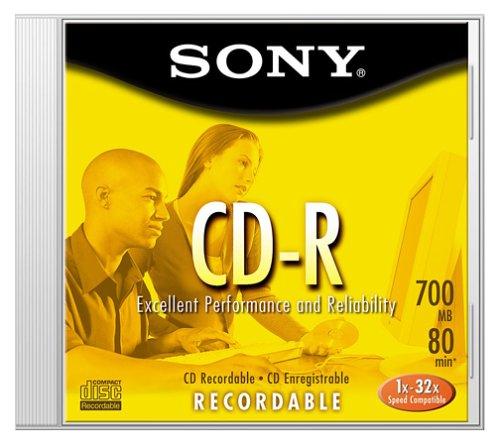 Sony CDQ 80L2//T - CD-R - 700 MB ( 80min ) 40x - storage media - LeoForward Australia