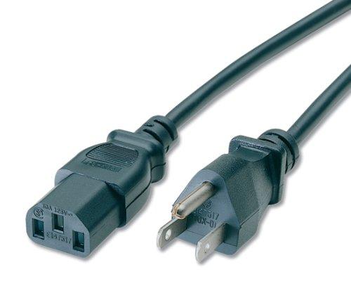  [AUSTRALIA] - C2G Power Cord, Universal Power Cord, 14 AWG, Black, 6 Feet (1.82 Meters), Cables to Go 03131