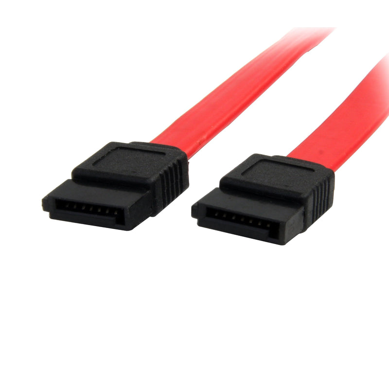  [AUSTRALIA] - StarTech.com 18in SATA Serial ATA Cable - 18in SATA Cable - 18 SATA Cable - 18in Serial ata Cable (SATA18) 18 Inch Standard