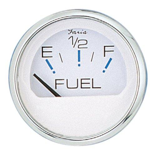  [AUSTRALIA] - FARIA GAUGES 3003.3544 White Chesapeake Fuel Gauge SS WH