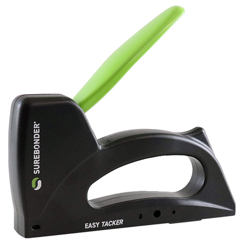  [AUSTRALIA] - Surebonder 5525 Plastic Light Duty 1/4-Inch to 3/8-Inch Stapler , Black