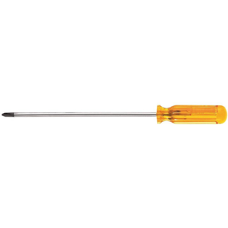  [AUSTRALIA] - Klein Tools P18 Profilated #1 Phillips Screwdriver 8-Inch Round Shank #1 Tip