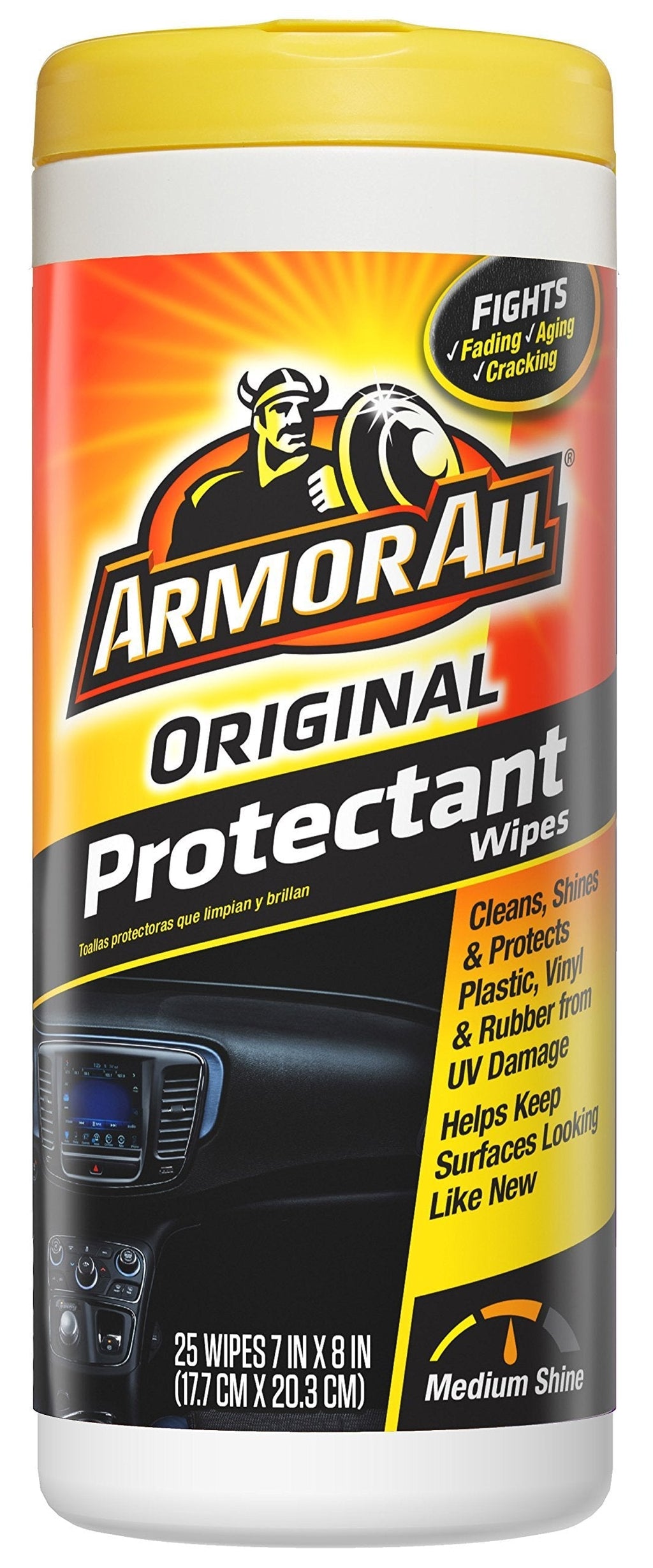  [AUSTRALIA] - Armor All Original Protectant Wipes (25 count) Old Style (25 Count)