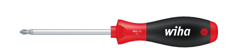  [AUSTRALIA] - Wiha 31117 Phillips Screwdriver with SoftFinish Handle, 2 x 200mm