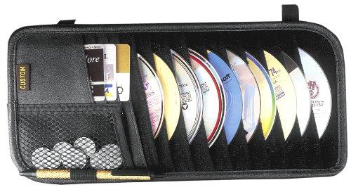  [AUSTRALIA] - Custom Accessories 31501 10-Pocket CD Visor Organizer