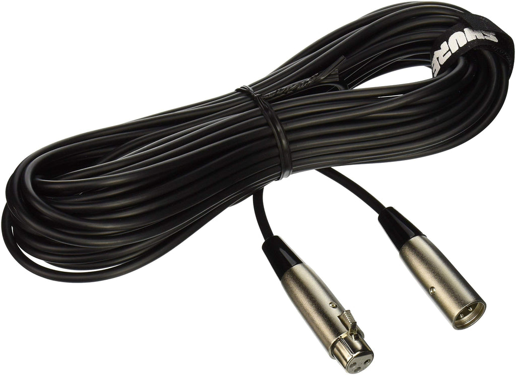  [AUSTRALIA] - Shure C50J 50' Hi-Flex Chrome XLR Cable Connectors