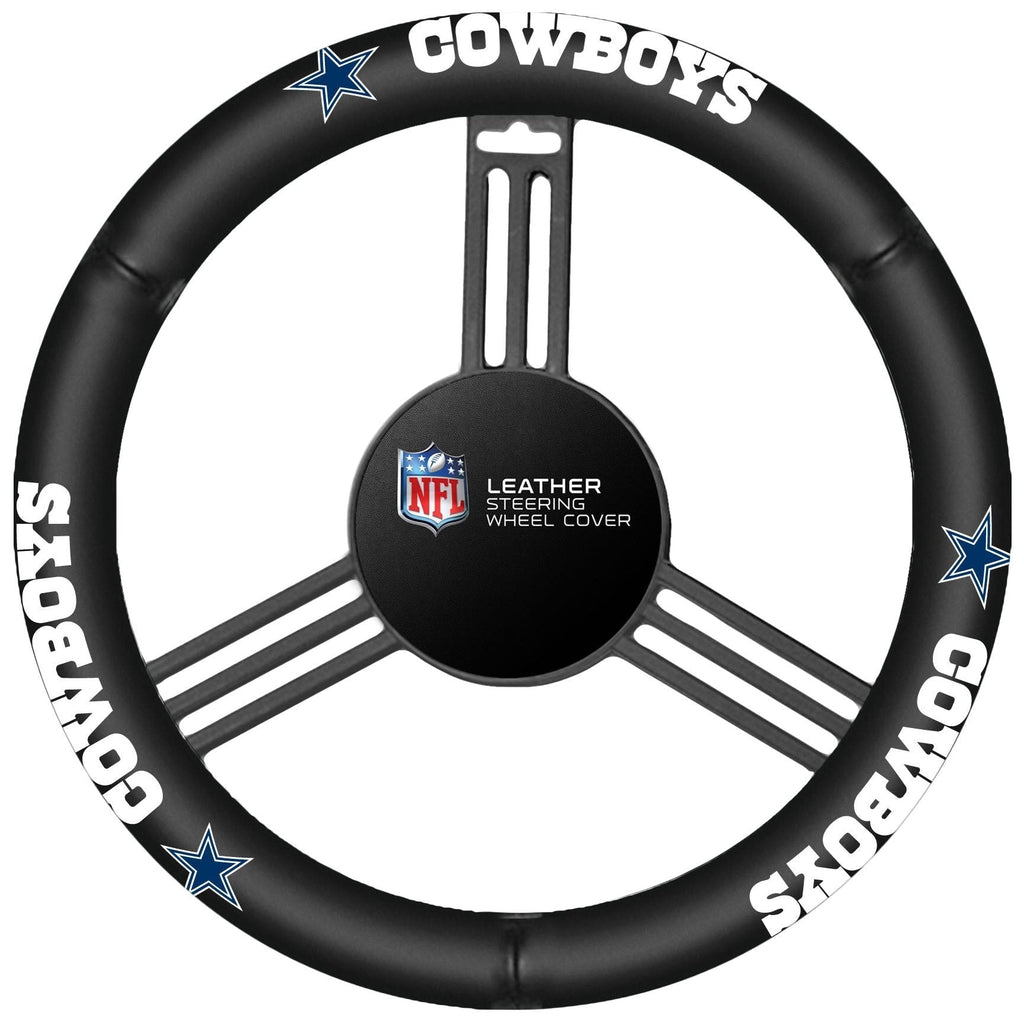  [AUSTRALIA] - NFL Leather Steering Wheel Cover Dallas Cowboys