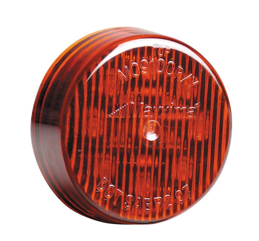  [AUSTRALIA] - Maxxima M09100R 9 LED Red 2" Round Clearance Marker Light