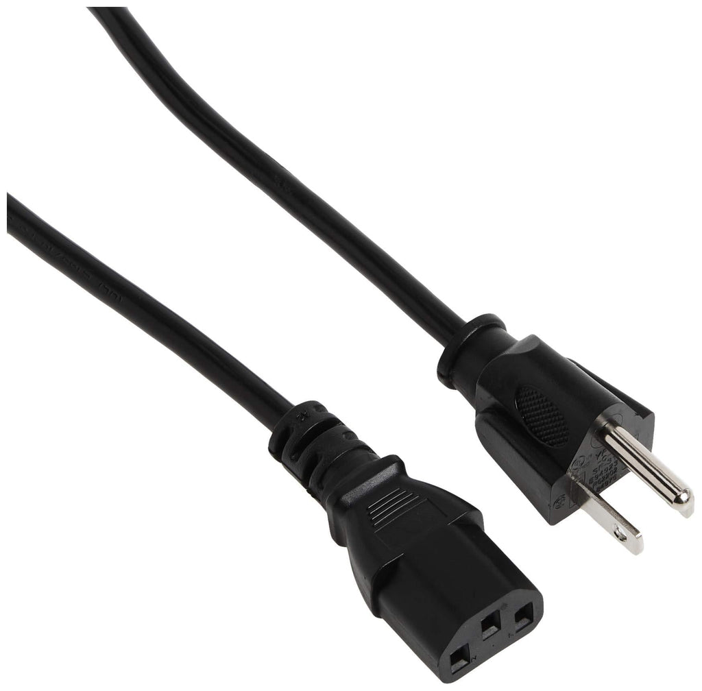  [AUSTRALIA] - StarTech.com 10 Ft Standard Computer Power Cord (NEMA 5-15P to IEC 320 C13) - 18 AWG Replacement AC Power Cable for PC or Monitor - 125V, 10A (PXT101_10) 10 ft/3 m 1 Pack