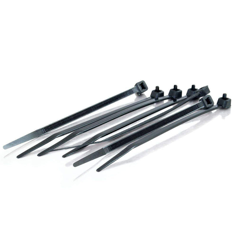  [AUSTRALIA] - C2G 43036 4 Inch Cable Tie Multipack (100 Pack) TAA Compliant, Black Pack of 100 4 Inch Cable Ties