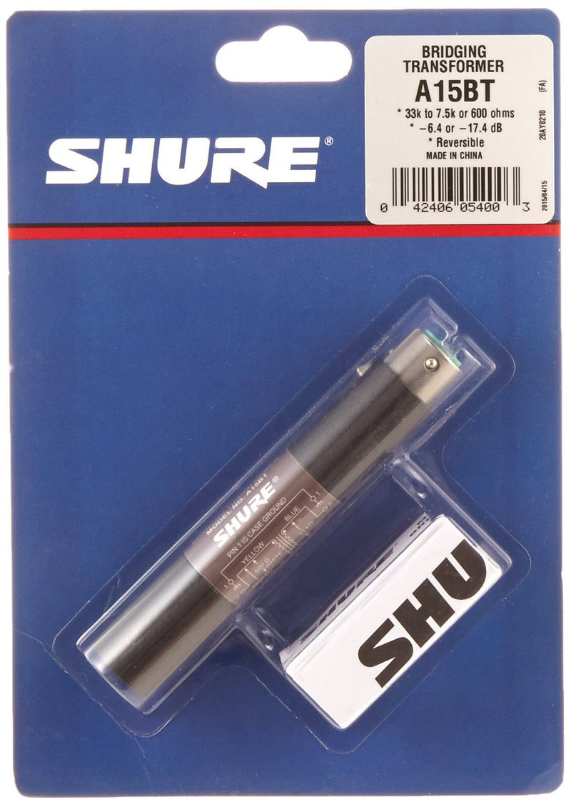  [AUSTRALIA] - Shure A15BT Bridging Transformer