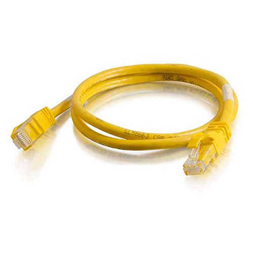  [AUSTRALIA] - C2G/Cables to Go 27872 Cat6 Snagless Unshielded (UTP) Network Crossover Patch Cable, Yellow (7 Feet/2.13 Meters)