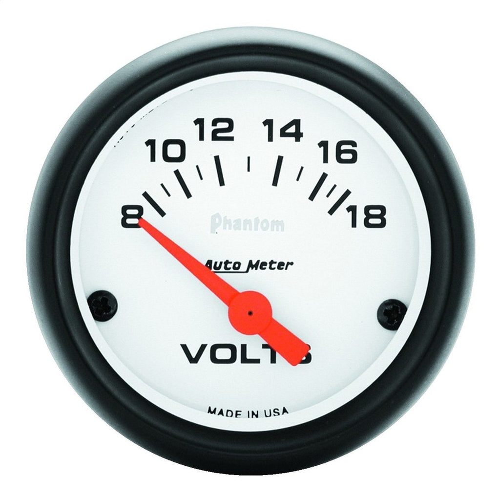  [AUSTRALIA] - Auto Meter 5791 Phantom Electric Voltmeter Gauge