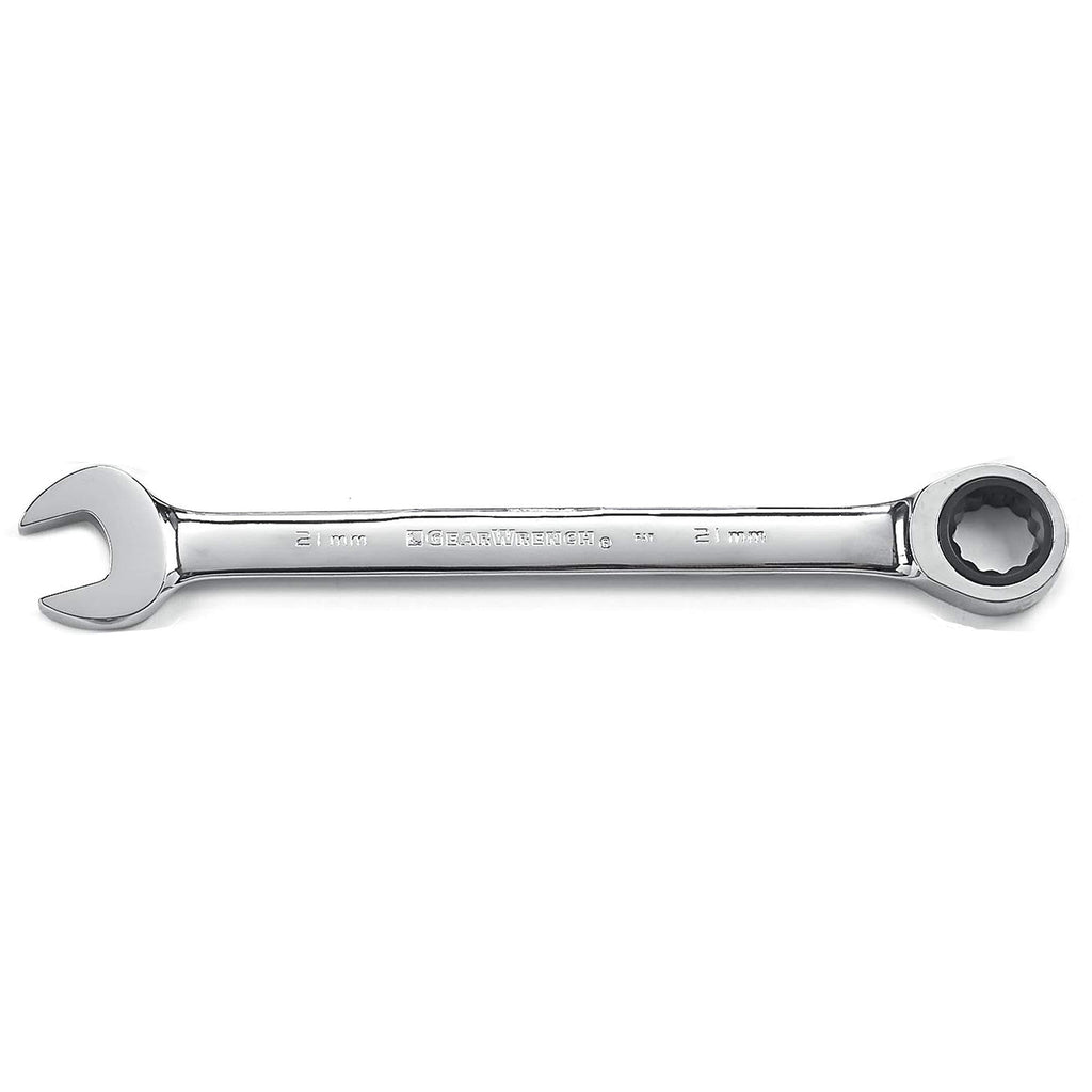  [AUSTRALIA] - GEARWRENCH 21mm 12 Point Ratcheting Combination Wrench - 9121 Metric