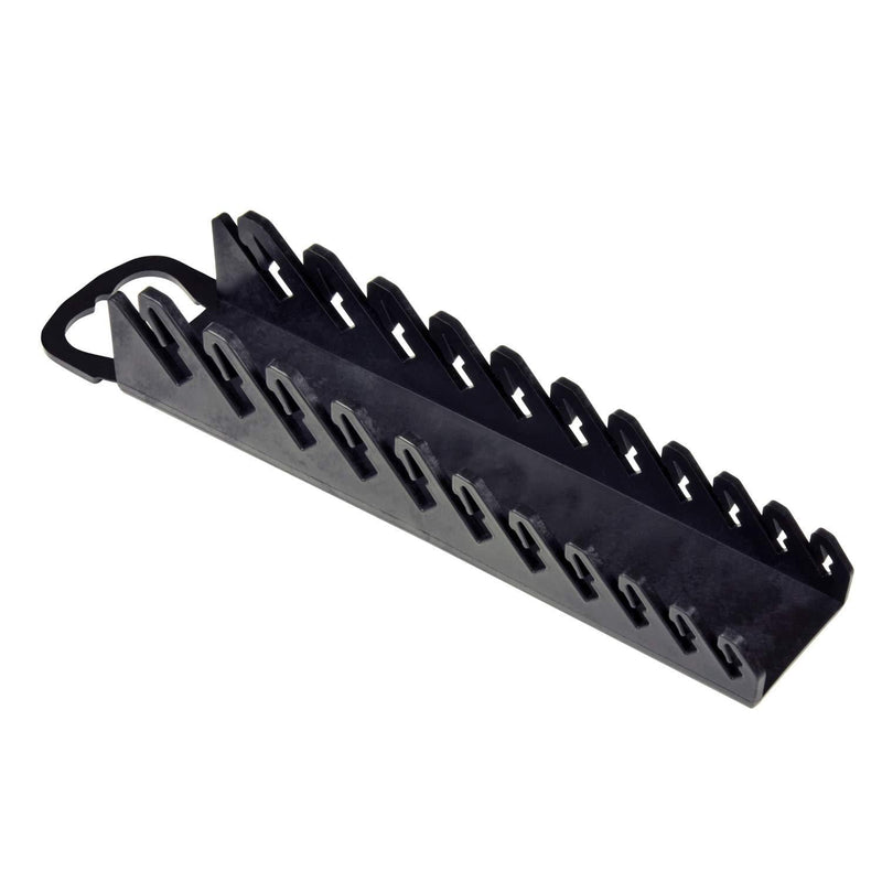  [AUSTRALIA] - Ernst Manufacturing Gripper Stubby Wrench Organizer, 11 Tool, Black