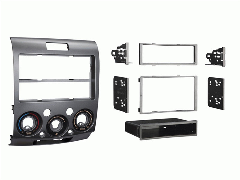  [AUSTRALIA] - Metra 99-7517S Mazda BT-50/Ford Ranger ISO DIN Kit (Silver) Standard Packaging