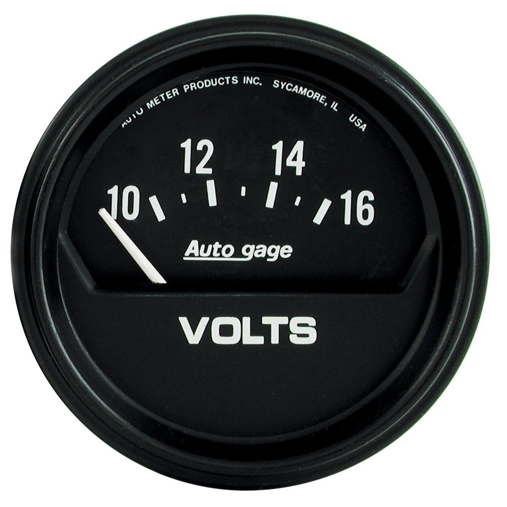  [AUSTRALIA] - AUTO METER 2319 Autogage Electric Voltmeter Gauge