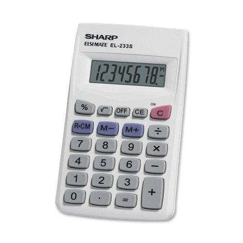 Sharp EL233SB Standard Function Calculator White - LeoForward Australia