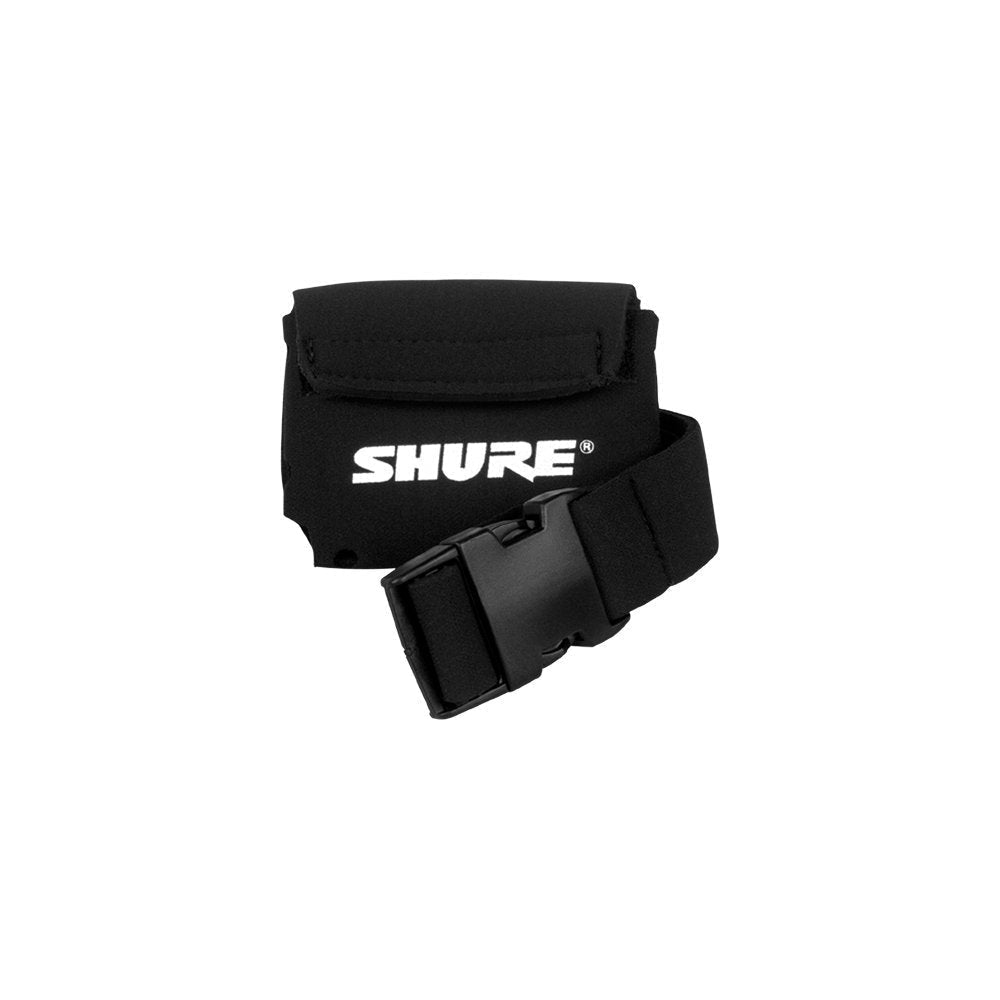  [AUSTRALIA] - Shure WA570A Neoprene Bodypack Belt Pouch for Wireless Bodypack Transmitters - Ideal for Fitness Instructors