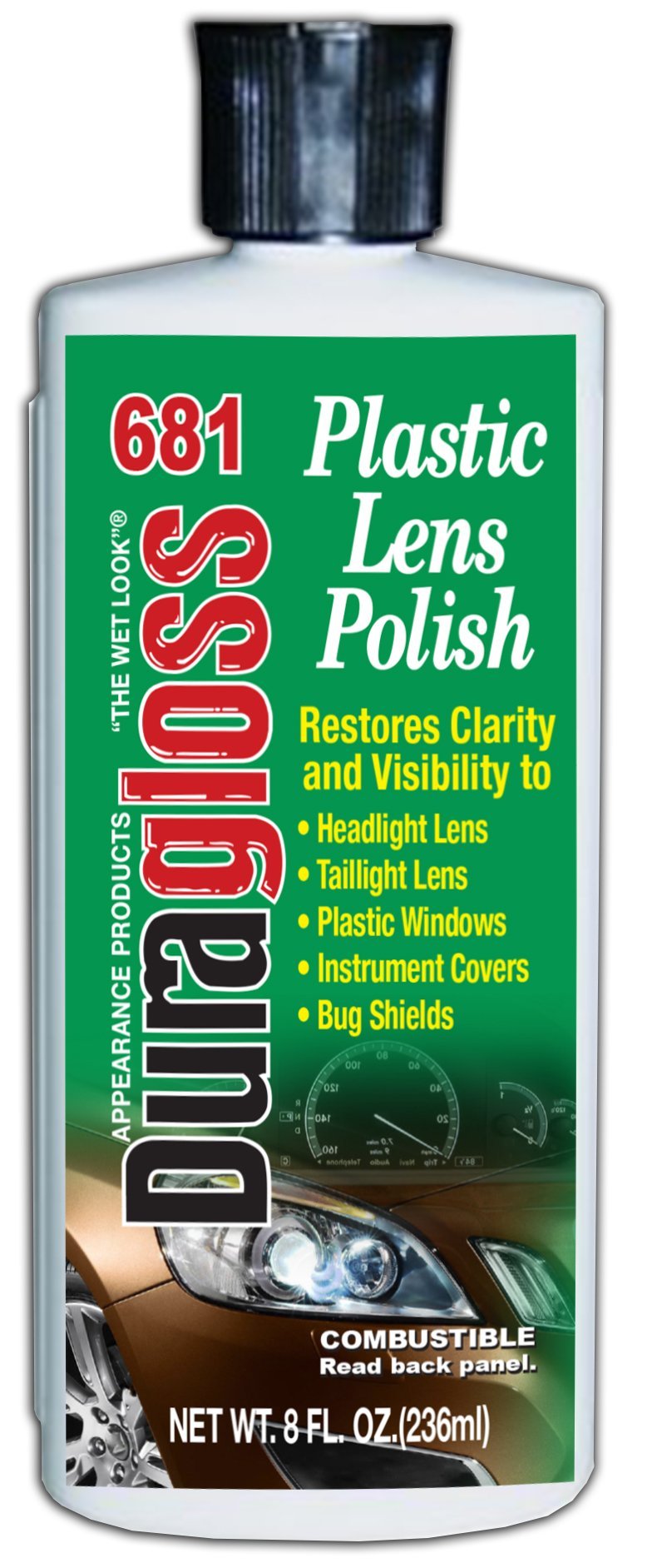 Duragloss 681 Pink Creamy Plastic Lens Polish - 8 oz. - LeoForward Australia