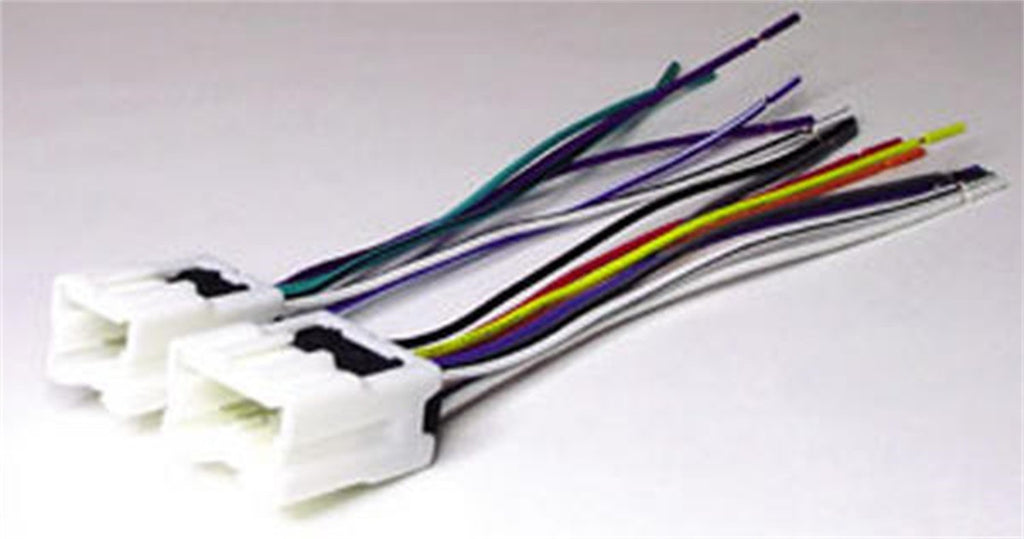 Scosche NN03B Compatible with 1995-07 Nissan Power/Speaker Connector / Wire Harness for Aftermarket Stereo Installation with Color Coded Wires 1995-07 Nissan Wire Harness - LeoForward Australia
