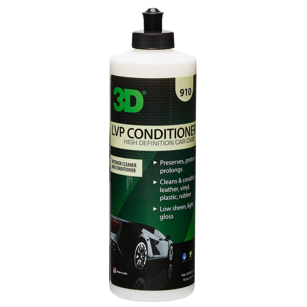  [AUSTRALIA] - 3D Leather, Vinyl & Plastic Conditioner - 16 oz. | Cleans, Conditions & Protects | Extends the Life of Leather | Environmentally Friendly | Made in USA | All Natural | No Harmful Chemicals 16oz.