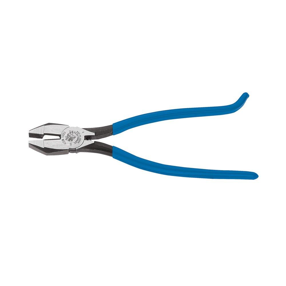  [AUSTRALIA] - Klein Tools D2000-7CST Diagonal Cutters, Slim Head Linesman Pliers is Spring Loaded, Heavy-Duty Ironworker Pliers Cut ACSR, Screws, and More