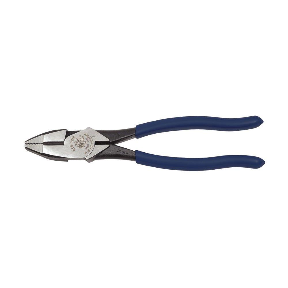  [AUSTRALIA] - Klein Tools D201-7NE Lineman's New England Nose Pliers with Streamlined Design, Knurled Jaws and Handle Tempering, 7-Inch