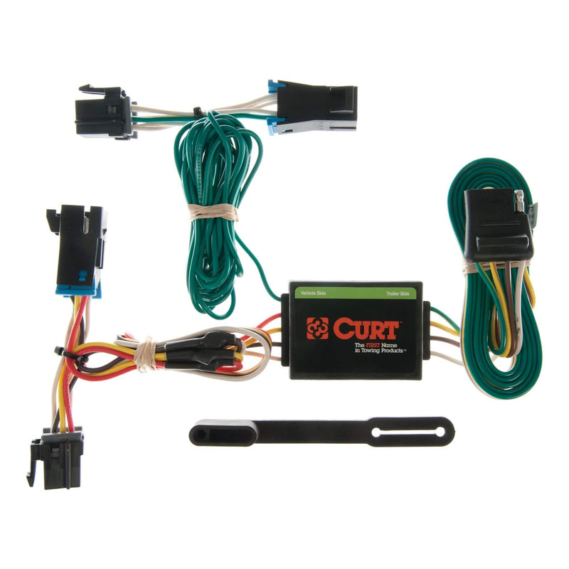  [AUSTRALIA] - CURT 55377 Vehicle-Side Custom 4-Pin Trailer Wiring Harness for Select Chevrolet Express, GMC Savana