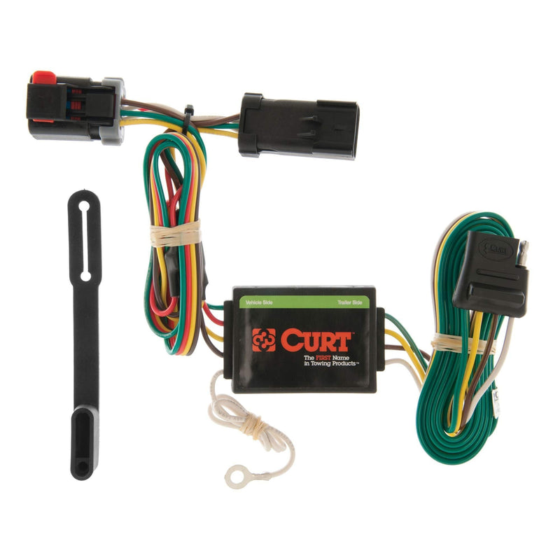  [AUSTRALIA] - CURT 55376 Vehicle-Side Custom 4-Pin Trailer Wiring Harness for Select Chrysler Town and Country, Dodge Caravan, Plymouth Voyager