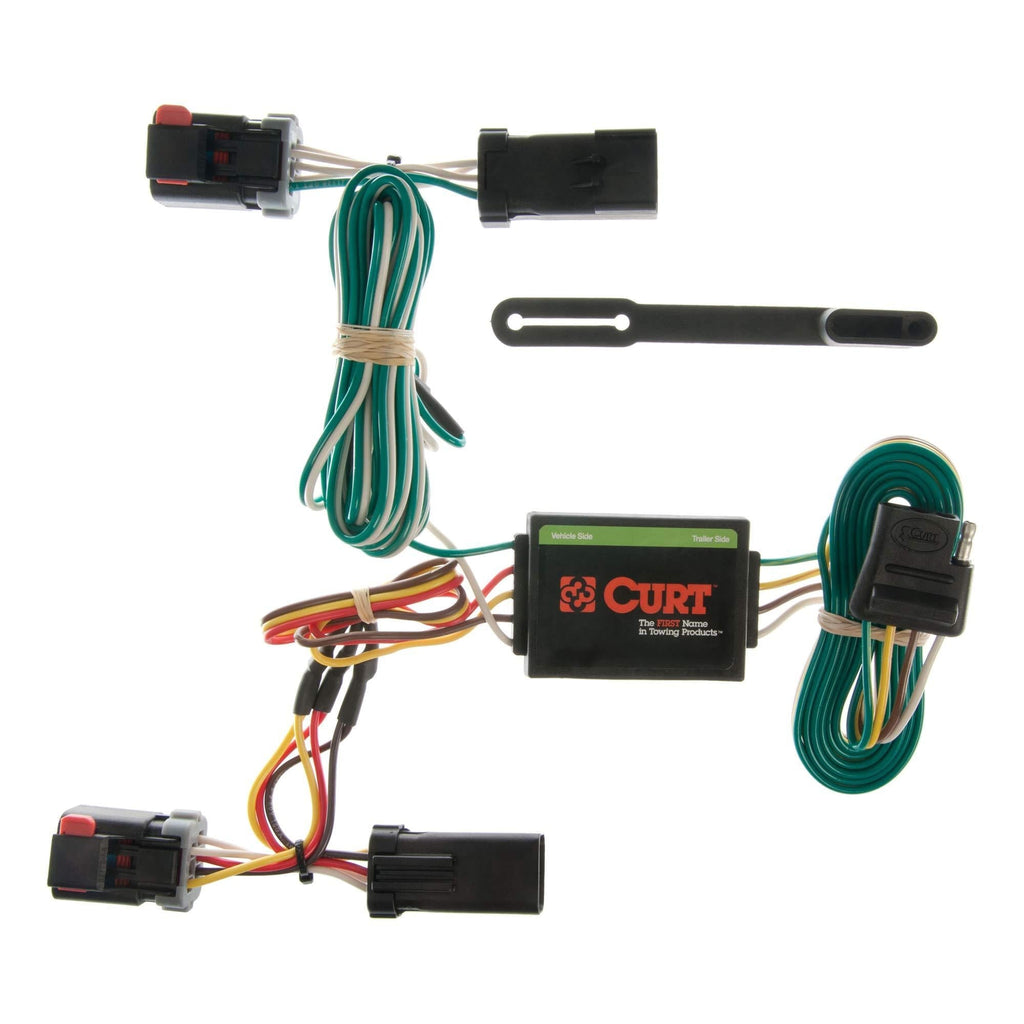  [AUSTRALIA] - CURT 55334 Vehicle-Side Custom 4-Pin Trailer Wiring Harness for Select Dodge, Chrysler, Plymouth Vehicles