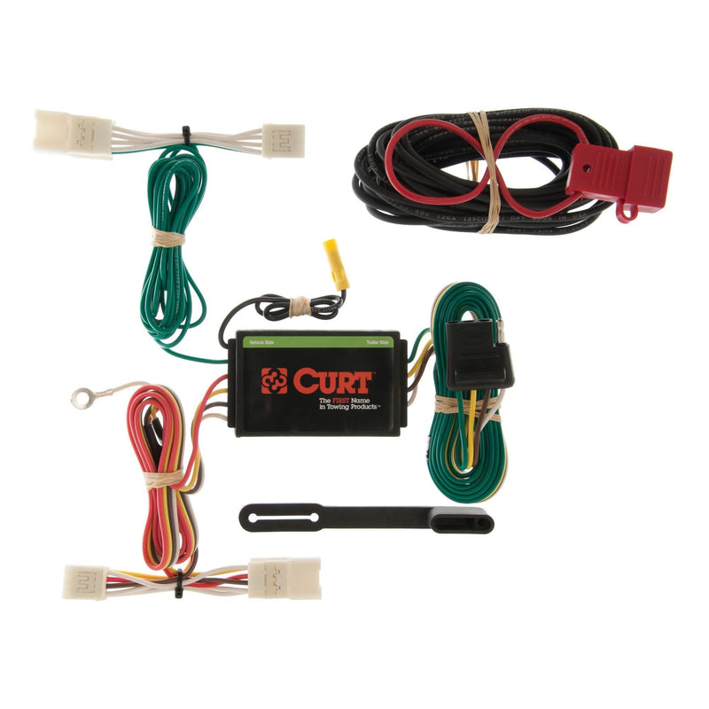  [AUSTRALIA] - CURT 55400 Vehicle-Side Custom 4-Pin Trailer Wiring Harness for Select Toyota Highlander, Hyundai Azera