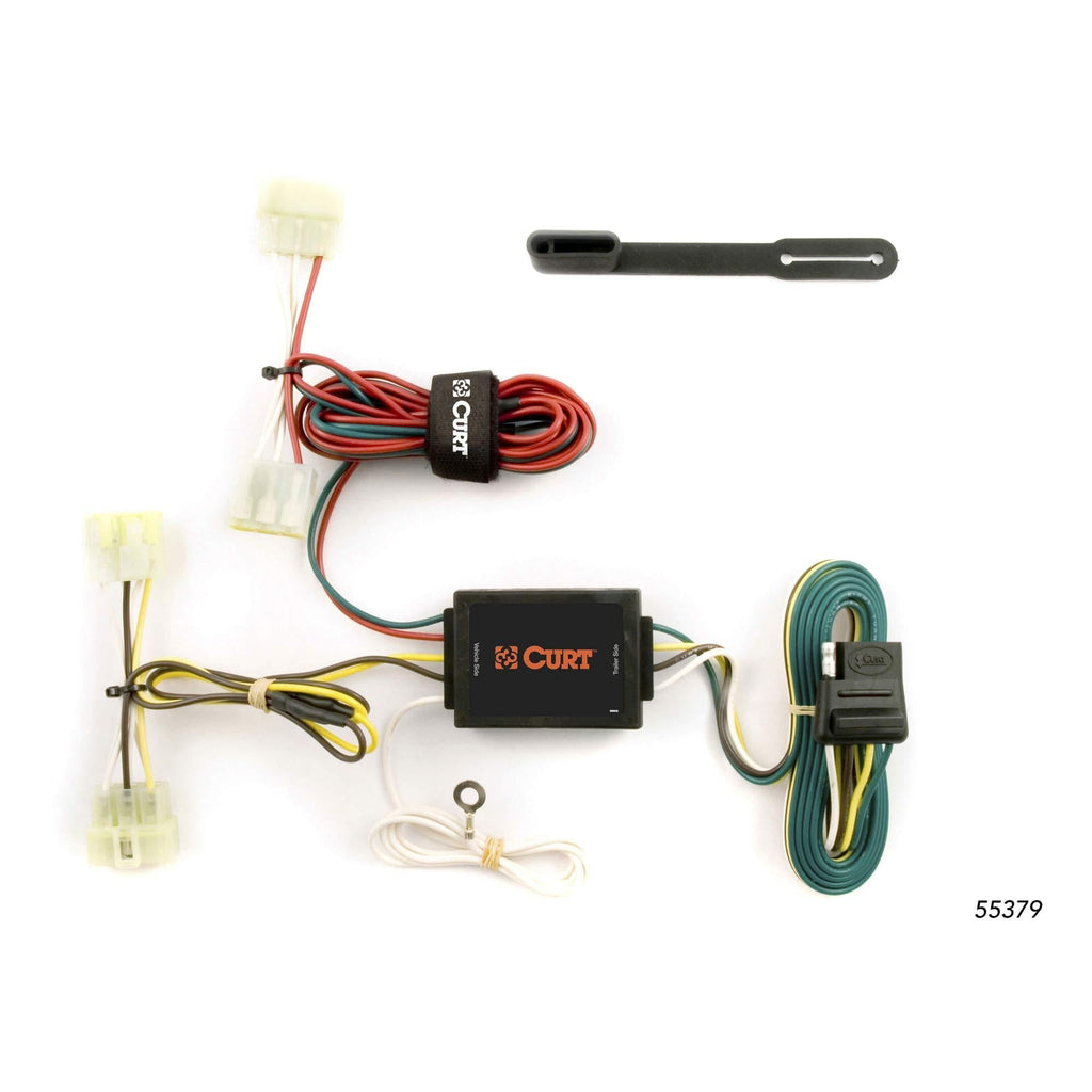  [AUSTRALIA] - CURT 55379 Vehicle-Side Custom 4-Pin Trailer Wiring Harness for Select Toyota Pickup Trucks, Tacoma