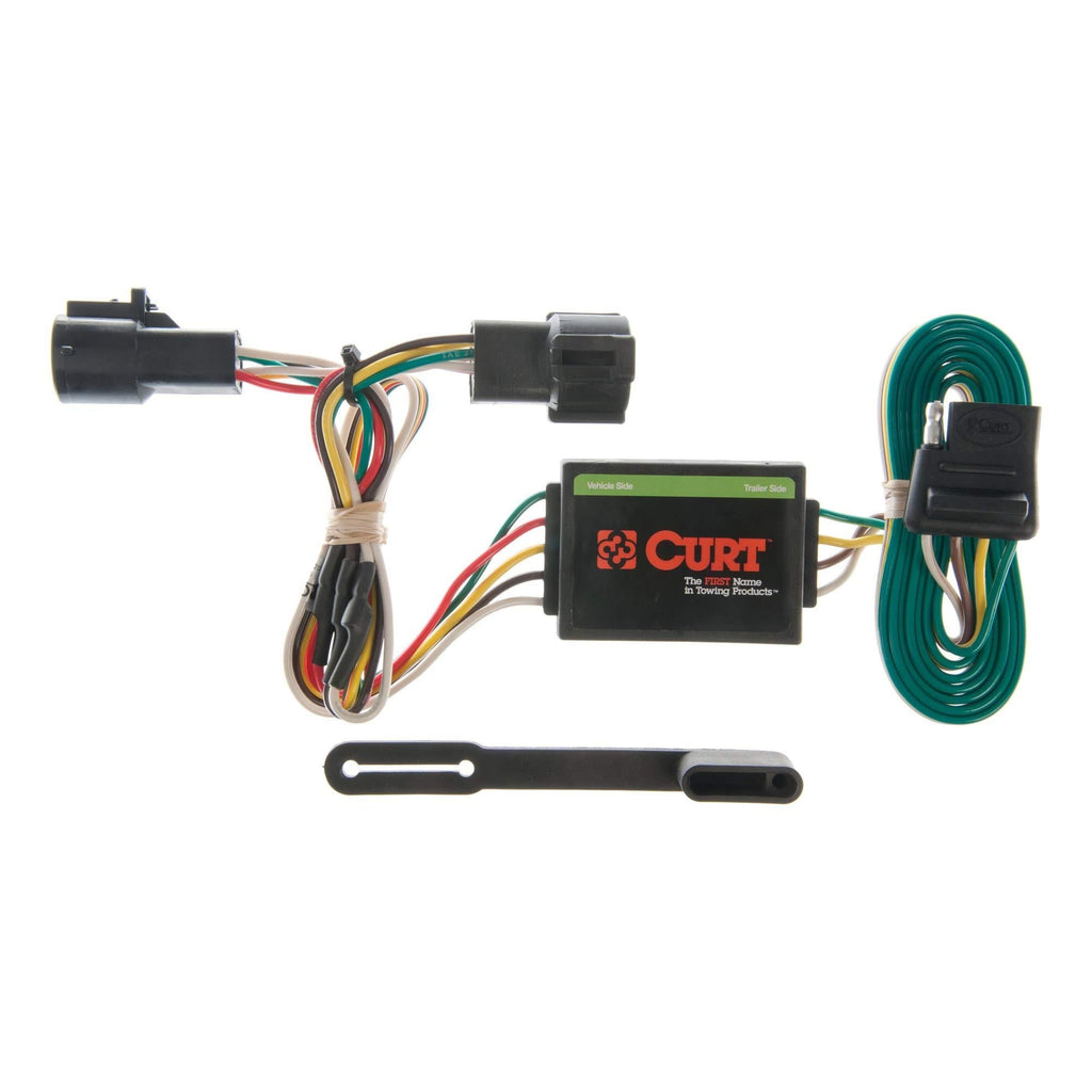  [AUSTRALIA] - CURT 55325 Vehicle-Side Custom 4-Pin Trailer Wiring Harness for Select Ford Ranger, Mazda B2300, B3000, B4000