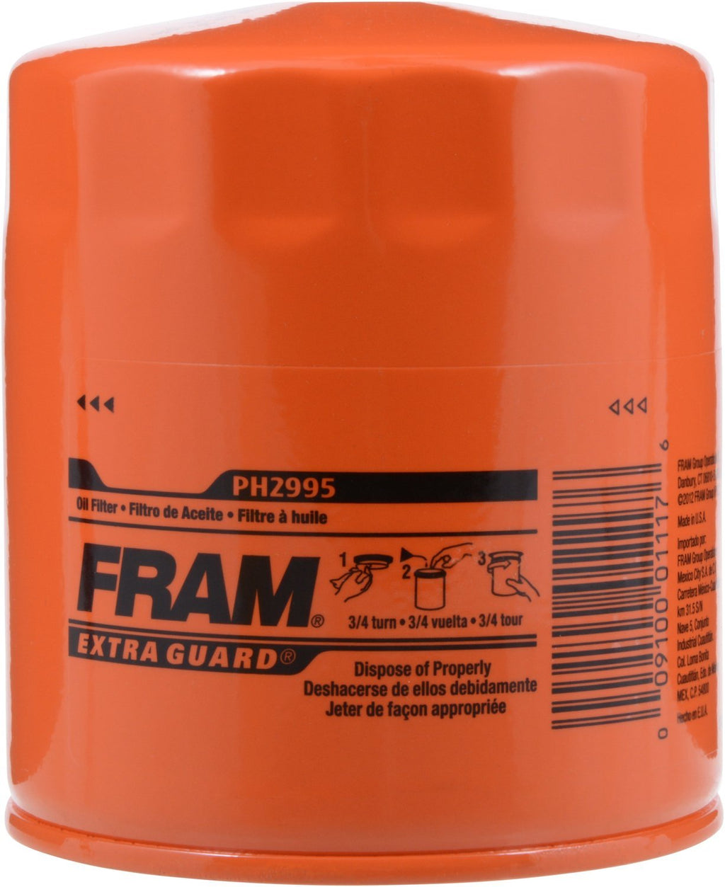 Fram Extra Guard PH2995, 10K Mile Change Interval Spin-On Oil Filter - LeoForward Australia