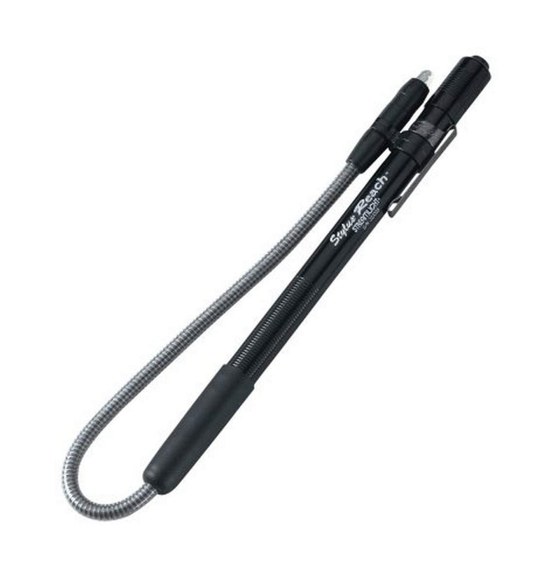 Streamlight 65658 Stylus Reach Pen Light with Flexible 7-Inch Extension Cable, Black with White LED - 11 Lumens - LeoForward Australia
