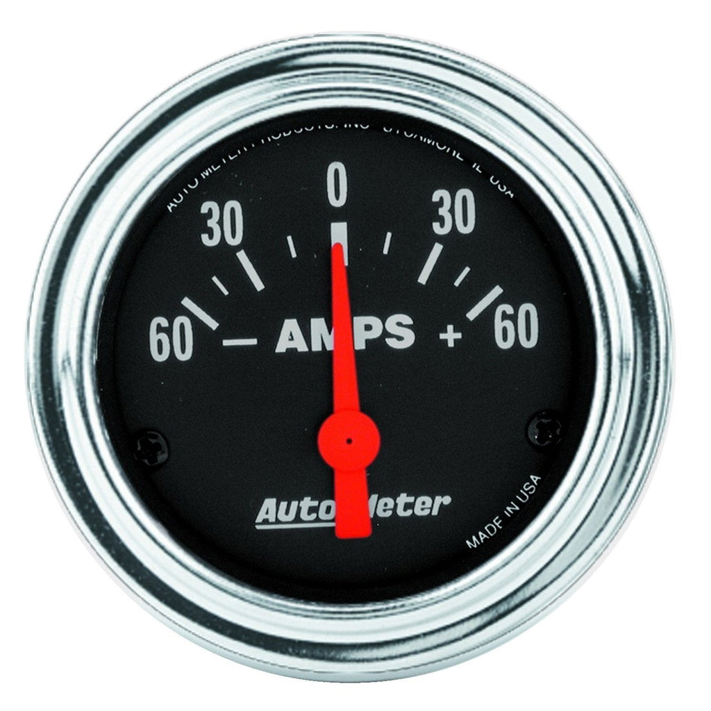  [AUSTRALIA] - AUTO METER 2586 Traditional Chrome Electric Ampmeter Gauge