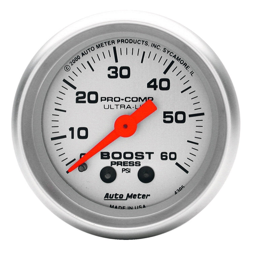  [AUSTRALIA] - Auto Meter 4305 Ultra-Lite Mechanical Boost Gauge